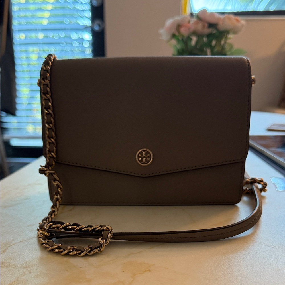 Tory Burch Dark Brown Crossbody Bag